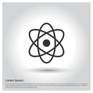 Bilim molekül simgesi