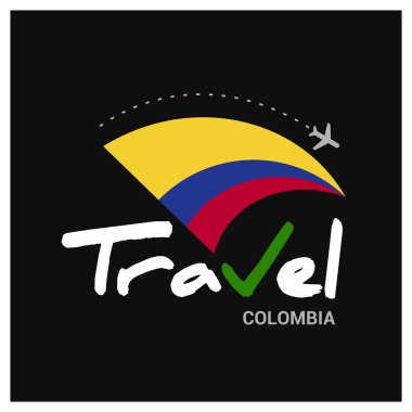 Seyahat Kolombiya sembolü