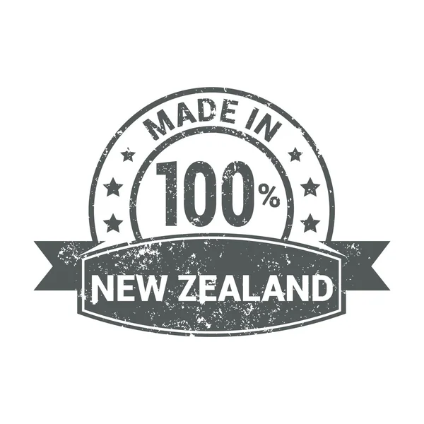 Сделано в Новой Зеландии — стоковый вектор