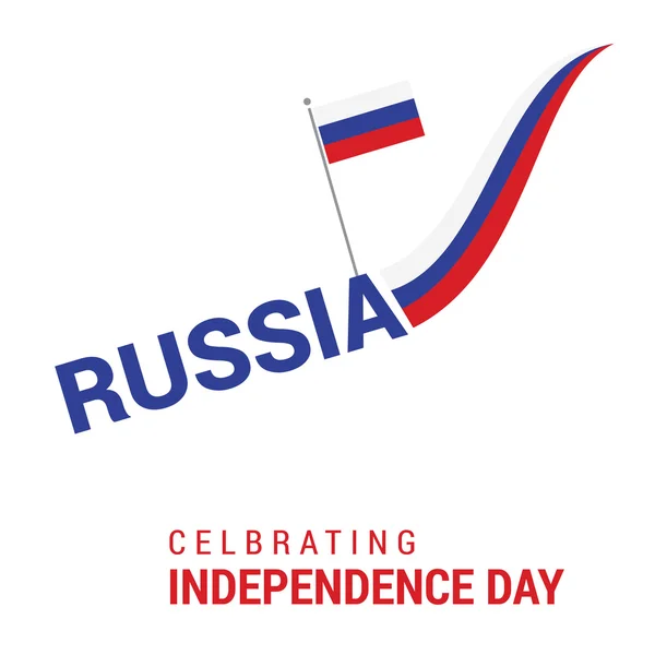 Russian Independence Day — Stock Vector