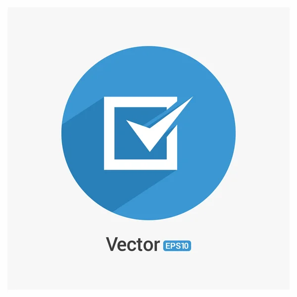 Markera ikonen — Stock vektor