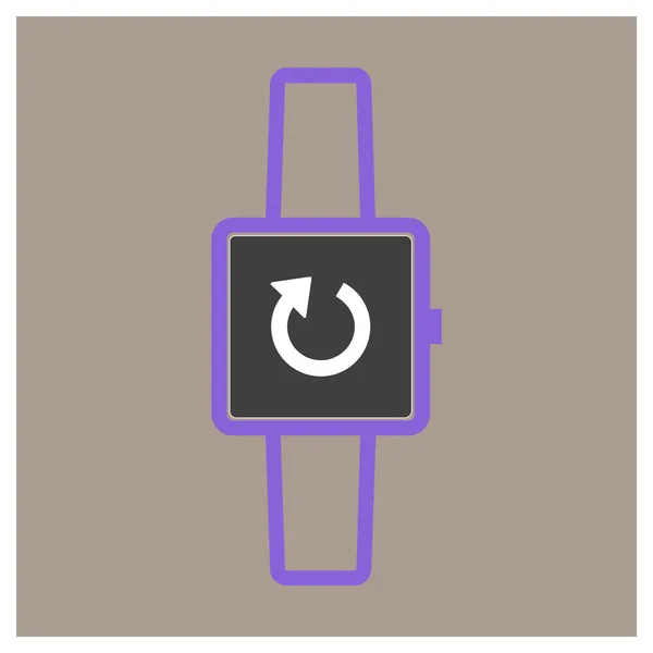 Slimme horloge pictogram — Stockvector