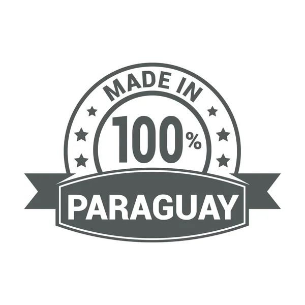 V paraguay razítko — Stockový vektor