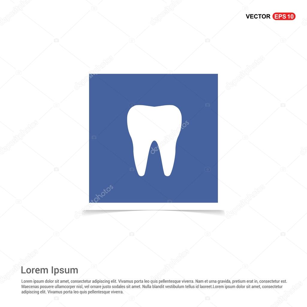 Tooth Icon - abstract logo type icon