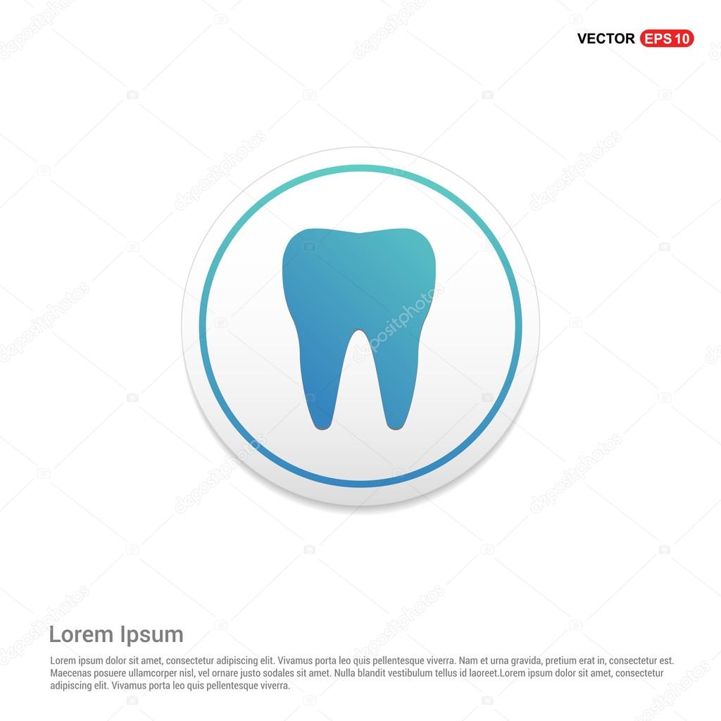 Tooth Icon - abstract logo type icon