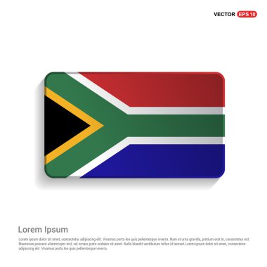 South Africa flag clipart