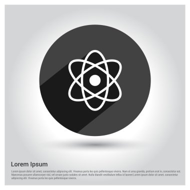 Bilim molekül simgesi