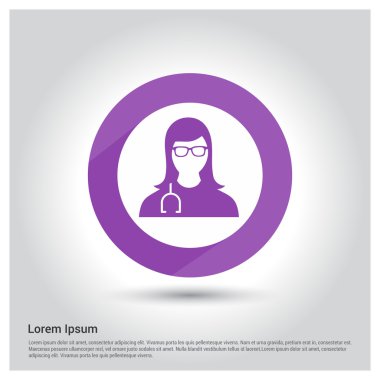 kadın kullanıcı simgesi