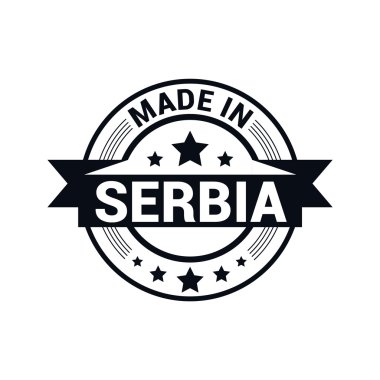 Sırbistan - yuvarlak lastik damga tasarım yapılan