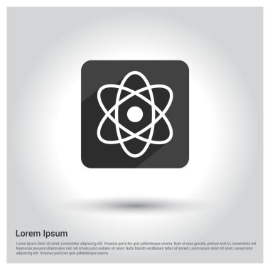 Bilim molekül simgesi