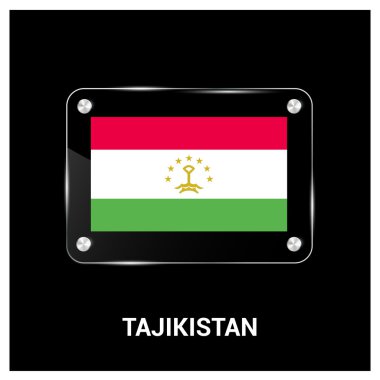 Tacikistan bayrağı düğmesi