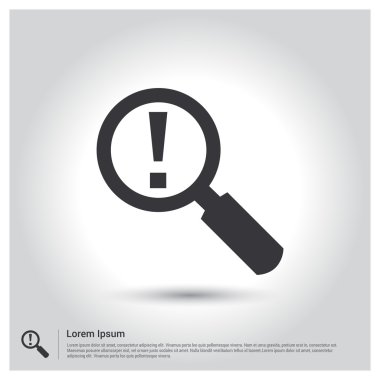 Looking For Something Dangerous Icon clipart