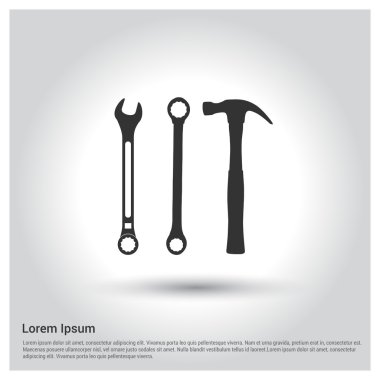 Onarım araçlar simgesi