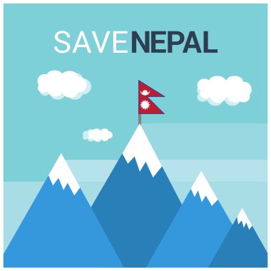 Donate to Earthquake Victims DoPray for Nepal clipart