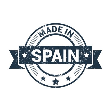 İspanya - yuvarlak lastik damga tasarım yapılan