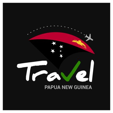 Papua Yeni Gine seyahat Logo