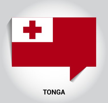 Tonga bayrak logosu.