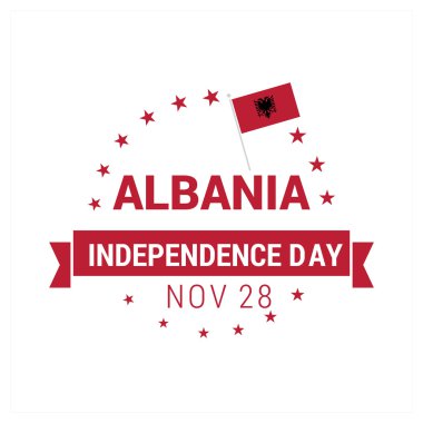 Arnavut Bağımsızlık günü kartı