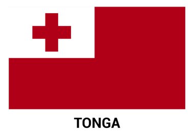 Tonga bayrak logosu.