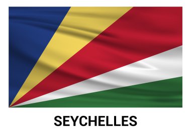 Resmi renkleri de Seyşeller bayrak