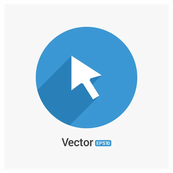 Pictogram pijl cursor — Stockvector