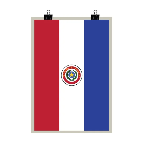 5 月 14 日パラグアイの独立記念日 — ストックベクタ