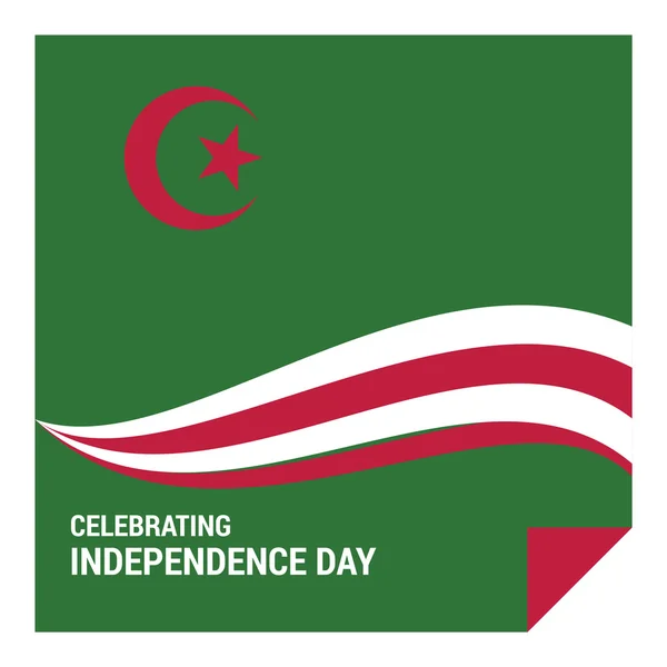 День независимости Алжира — стоковый вектор