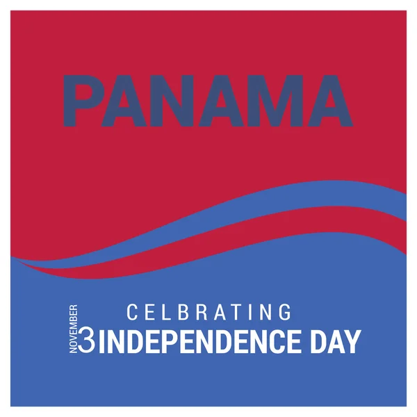 Panamese Onafhankelijkheidsdag — Stockvector