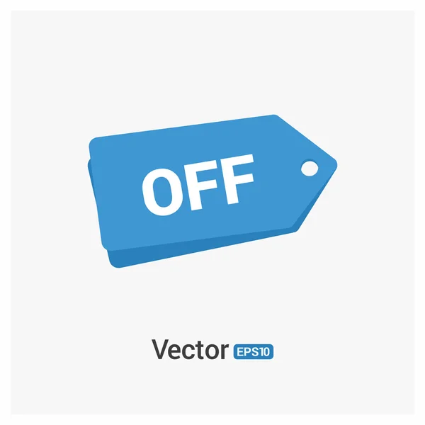 Precio OFF Etiqueta — Vector de stock