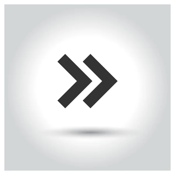 Další ikona šipky — Stockový vektor