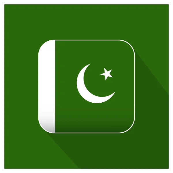 Pakistan-Flagge — Stockvektor