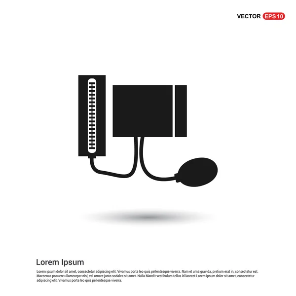 Kontur medizinisches mechanisches Tonometer Symbol — Stockvektor