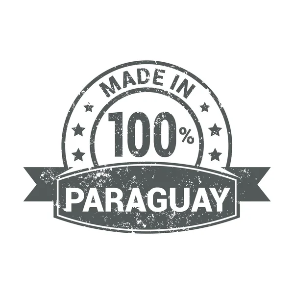 V paraguay razítko — Stockový vektor