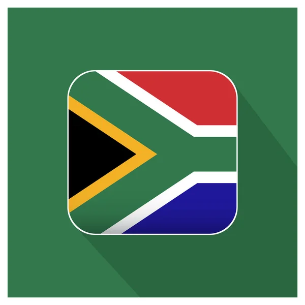África do Sul Bandeira — Vetor de Stock