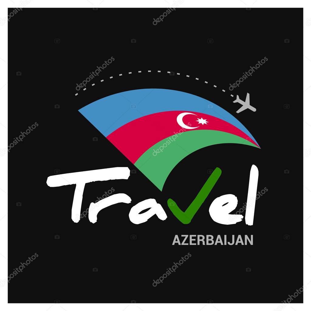 Travel Azerbaijan Symbol