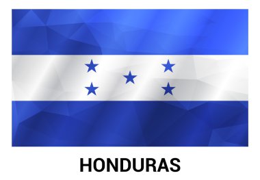 Honduras country flag clipart