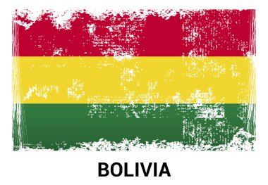 Bolivya grunge bayrağı