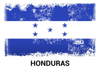 Honduras grunge bayrağı
