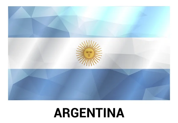 Argentina Bandera del país — Archivo Imágenes Vectoriales