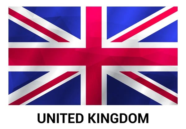 Reino unido grande bretanha uk Bandeira — Vetor de Stock