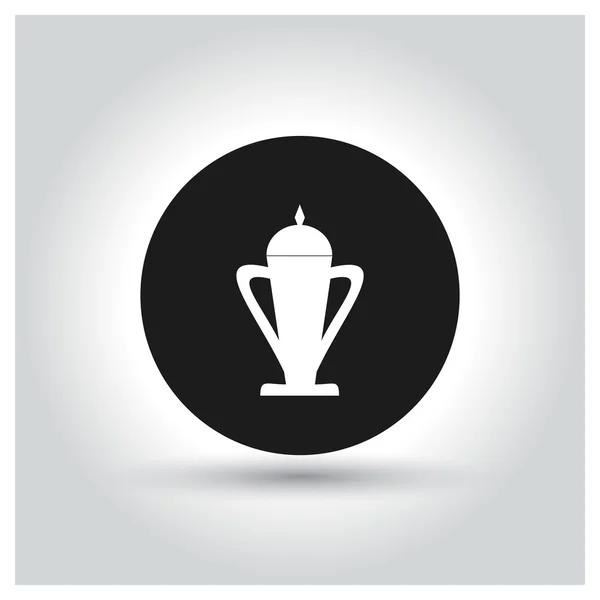 Campeón icono de copa — Vector de stock