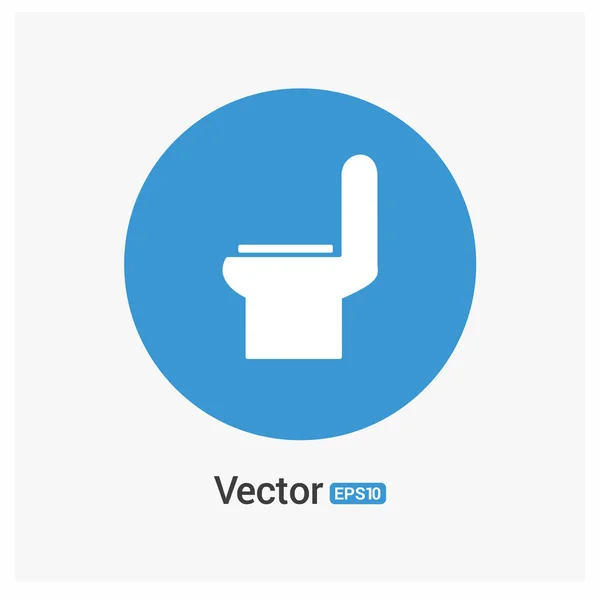 WC kom pictogram — Stockvector