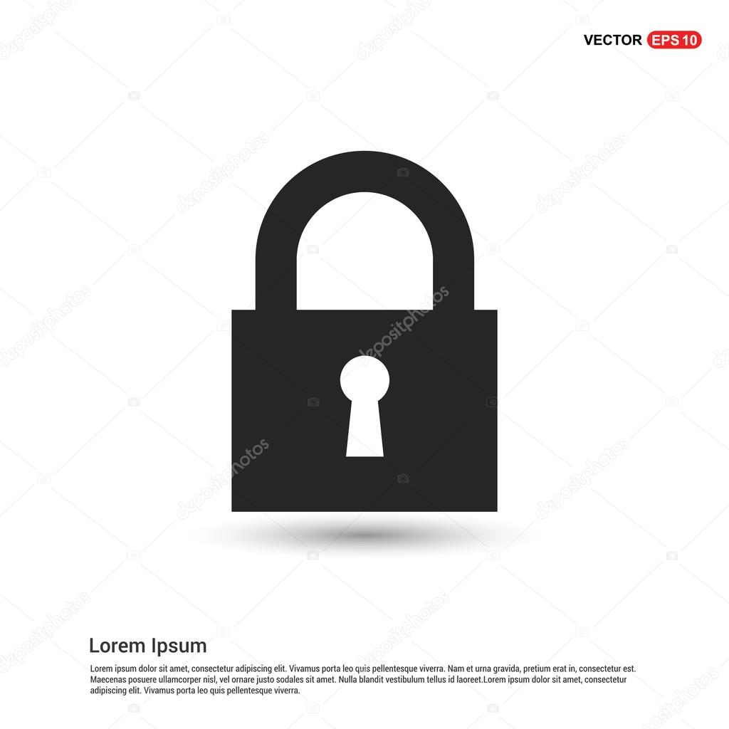 Web lock icon