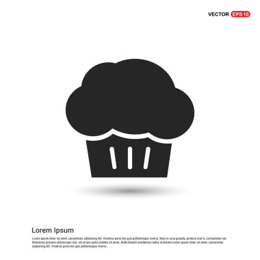 kek cupcake simgesi