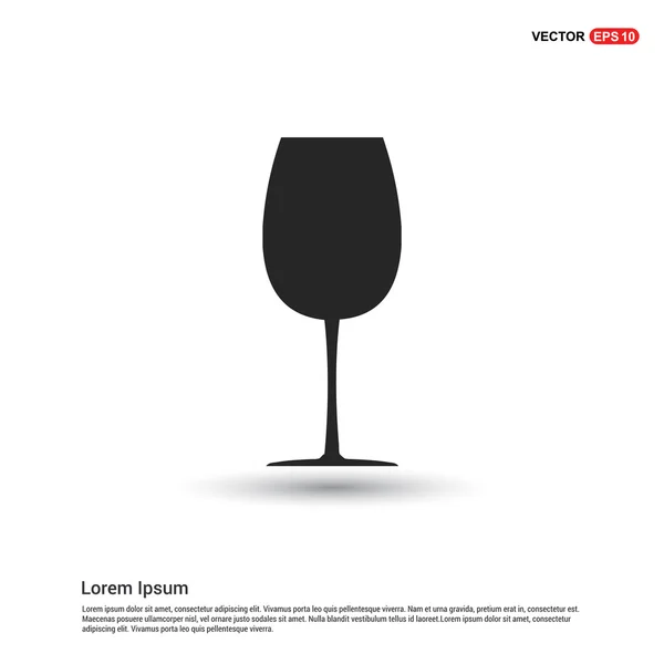 Wine glass icon — Stock Vector