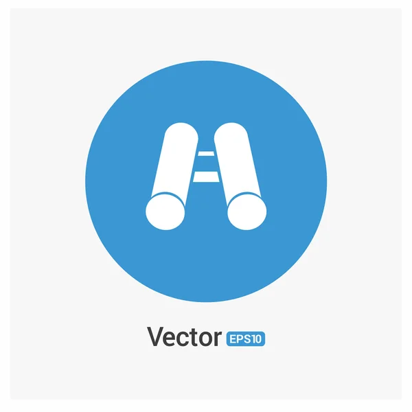 Ícone binóculos ópticos —  Vetores de Stock