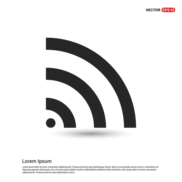 Icône de signal wifi — Image vectorielle
