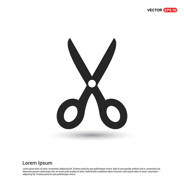 значок инструмента ножницы