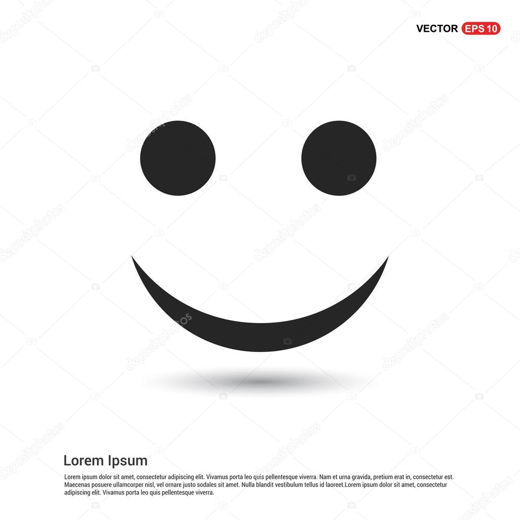Smiley-Ikone Stock-Vektorbild von ©ibrandify 95896736, image size:1024x1024