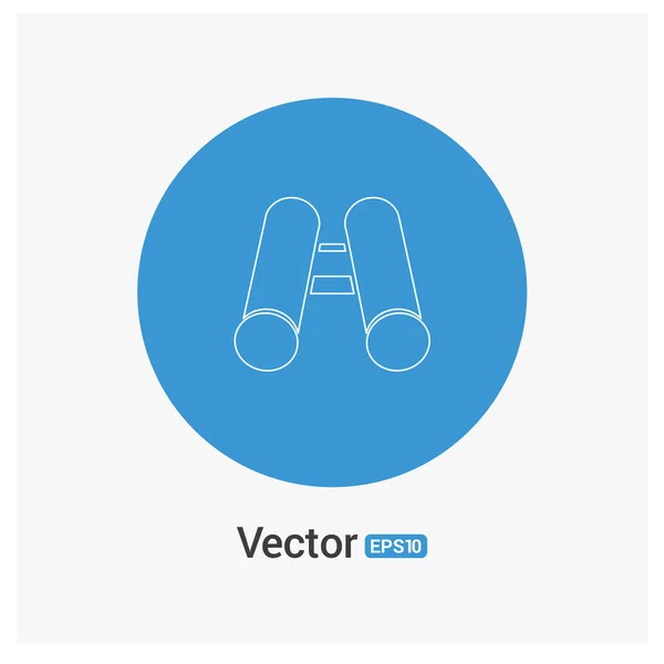 Optische verrekijker pictogram — Stockvector